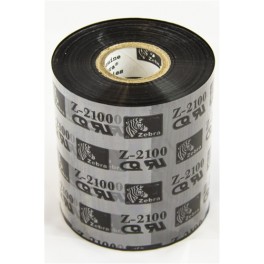 02100BK08045 - Ribbon Zebra F.to 80mmX450MT 2100 High Performance Wax