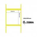 800264-405 - Etichette Zebra F.to 102X102mm Z-Select 2000D - con Zigrinatura