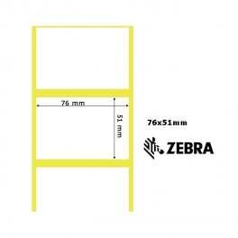 800630-205 - Etichette Zebra F.to 76x51mm Z2000T - con Zigrinatura per Strappo facilitato