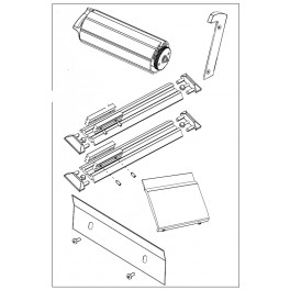 ENM533541 - Datamax Honeywell Spellicolatore - Peel Off Complete per MP Nova4 DT, MP Nova4 TT