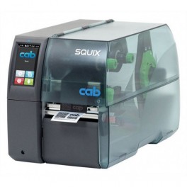 5977010 - Stampante CAB SQUIX 4 M 300 Dpi, Touchscreen, Trasferimento Termico, USB, Seriale & Scheda di Rete